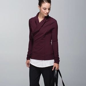 Lululemon Bhakti Jacket Bordeaux Drama